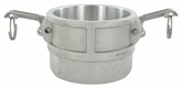 Camlock Type D 4" filetage femelle en aluminium