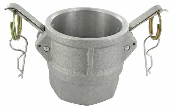 Pièces agricoles - Hydraulique - Camlock Type D 2 1/2" filetage femelle en aluminium