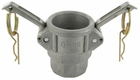 Camlock Type D 1 1/4" filetage femelle en aluminium