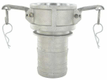 Extrémité de tuyau Camlock Type C 3" en aluminium