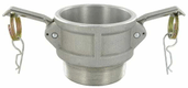 Camlock Type B filetage mâle 3" aluminium