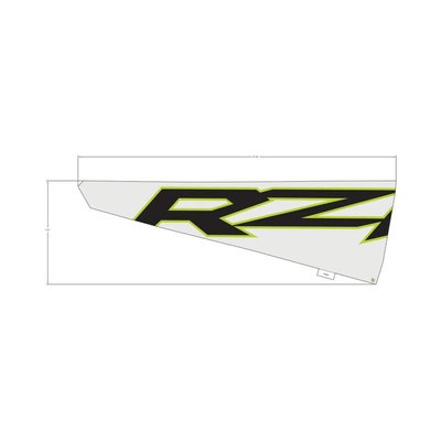 Pièces Quad & Motos - Pièces communes - DECAL-DOOR,UPR,MID,LH Polaris origine