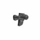 FLOORBOARD MOUNT, RIGHT, JET BLACK Polaris origine