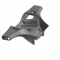 Pièces Quad & Motos - Pièces communes - ABS TURN SIGNAL MNT FRT FT BLK MACHINED Polaris origine