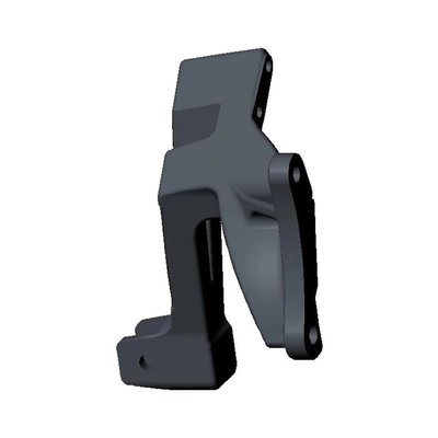 Pièces Quad & Motos - Pièces communes - PASSENGER FOOTPEG SUPPORT, RIGHT, FT BLK Polaris origine