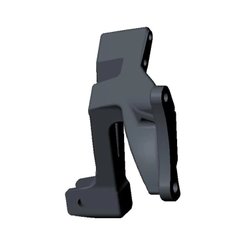 Pièces Quad & Motos - Pièces communes - PASSENGER FOOTPEG SUPPORT, RIGHT, FT BLK Polaris origine