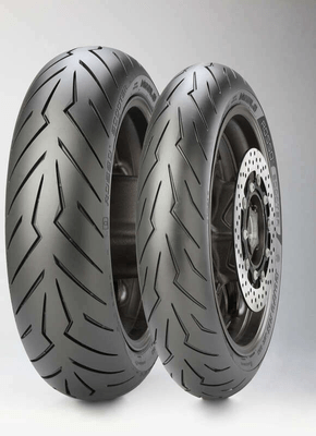 Pièces Quad & Motos - Pneumatiques - Pneu PIRELLI DIABLO ROSSO SCOOTER 150/70-13 M/C 64S TL