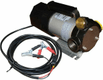 Pompe fuel 12V 34l/min avec pattes et câble 2m avec pinces batterie