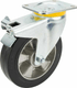 Roue pivotante avec frein