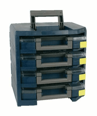 Pièces agricoles - Outils atelier - Caisson de transport 4 boîtes HandyBoxxser 4x5x5