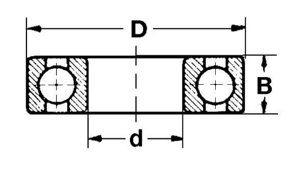 Pièces agricoles - Roulements - Bague Nilos