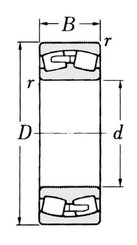 Pièces agricoles - Roulements - Bague Nilos