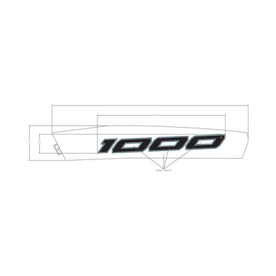 Pièces Quad & Motos - Pièces communes - DECAL-FR.FNDR,SIDE,TOP,LH Polaris origine