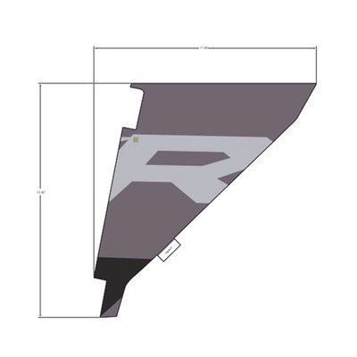 Pièces Quad & Motos - Pièces communes - DECAL-COVER,BOLSTER,LH Polaris origine