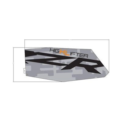 Pièces Quad & Motos - Pièces communes - DECAL-RR.DOOR,UPR,MID,RH Polaris origine