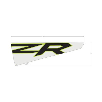 Pièces Quad & Motos - Pièces communes - DECAL-DOOR,UPR,MID,RH Polaris origine