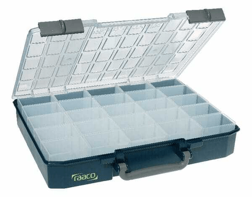 Pièces agricoles - Outils atelier - Boîte d'assortiment 25 godets CarryLite 80 5x10-25 Raaco
