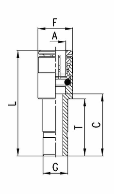 Pièces agricoles - Pièce pneumatique - Accouplement rapide femelle