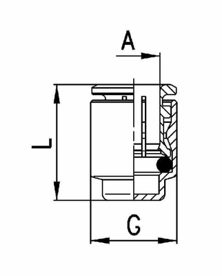 Pièces agricoles - Pièce pneumatique - Accouplement rapide femelle