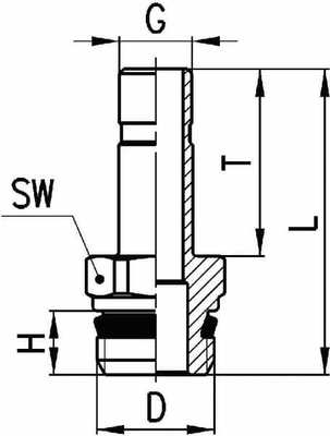 Pièces agricoles - Pièce pneumatique - Adaptateur