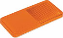Catadioptre rectangle orange 94x44mm autocollant