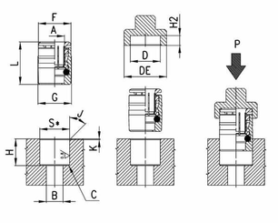 Pièces agricoles - Pièce pneumatique - Accouplement rapide femelle
