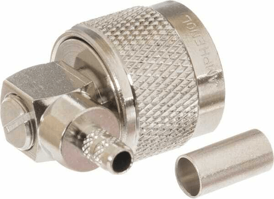 Pièces agricoles - Electricité - Prise N coaxiale 90° RG58