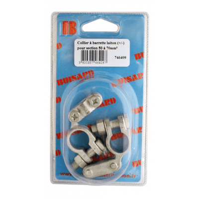 Pièces agricoles - Pièce divers - HF- COLLIER A BARRETTE LAITON 743951+952