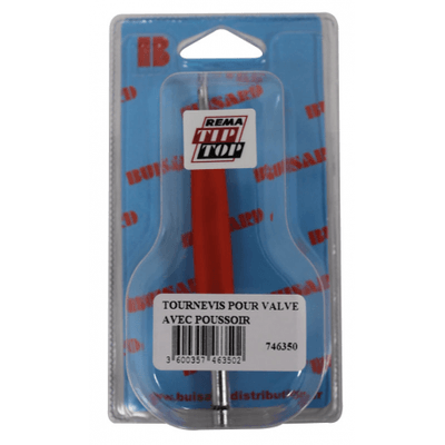 Outillage a main - Tournevis - HF- TOURNEVIS POUR VALVE AVEC POUSSOIR