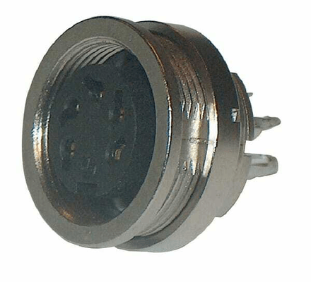 Pièces agricoles - Electricité - Douille de châssis 5 P. Femelle