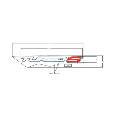 Pièces Quad & Motos - Pièces communes - DECAL-HOOD CNTR,SIDE,RH Polaris origine
