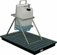 Support inox pour bidon jusqu'à 30 L