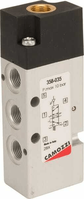Pièces agricoles - Pièce pneumatique - Distributeur 5/2, monostable