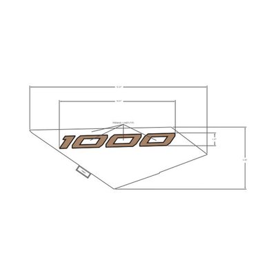 Pièces Quad & Motos - Pièces communes - DECAL-FR.FNDR,TOP,1000,LH Polaris origine