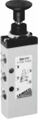 Pièces agricoles - Pièce pneumatique - Distributeur 5/2, push/pull