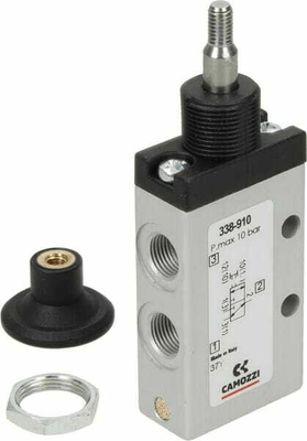 Pièces agricoles - Pièce pneumatique - Distributeur 3/2, push/pull