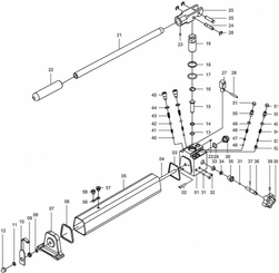 Pièces agricoles - Outils atelier - Pompe manuelle AHP 703 2 niv.