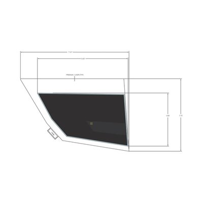 Pièces Quad & Motos - Pièces communes - DECAL-BOLSTER,RH Polaris origine