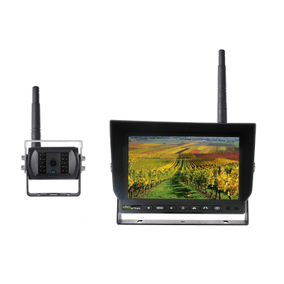 Pièces agricoles - Pièce divers - KIT CAMERA VISIOTRACK SANS FIL HD 7" NON FEN. 120°