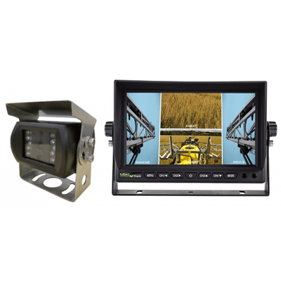 Pièces agricoles - Pièce divers - KIT CAMERA VISIOTRACK HD 7" FEN. CAM 120°