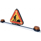RAMPE TOIT 1.81M+2 GYRO LED+TRIANGLE H.700MM CLASSE2