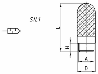 Pièces agricoles - Pièce pneumatique - Silencer