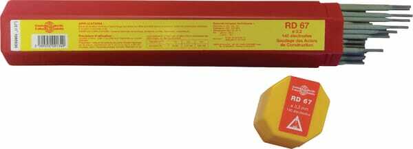 Pièces agricoles - Outils atelier - Électrodes RD67 DPL350 3,2 14