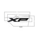 DECAL-FR.FNDR,SIDE,TOP,XP,LH Polaris origine