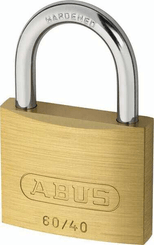 Pièces agricoles - Outils atelier - Cadenas laiton Typ 60 40mm Abus