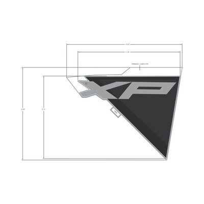 Pièces Quad & Motos - Pièces communes - DECAL-FR.FNDR,SIDE,TOP,XP,LH Polaris origine