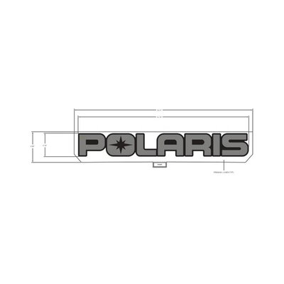 Pièces Quad & Motos - Pièces communes - DECAL-POLARIS,TITANIUM GL Polaris origine