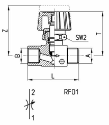 Pièces agricoles - Pièce pneumatique - Limiteur débit