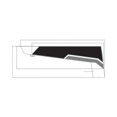 Pièces Quad & Motos - Pièces communes - DECAL-DOOR,FRT,RH Polaris origine