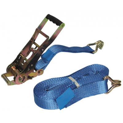 Equipement d'atelier - Equipement d'atelier divers - SANGLE ARRIMAGE BLEUE 9M CLIQUET INVERSE